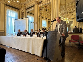 Об участии Посла России в конференции, организованной в Льеже ассоциацией “Братство Европы и мира”, 25 апреля 2023 Об участии Посла России в конференции, организованной в Льеже ассоциацией “Братство Европы и мира”, 25 апреля 2023