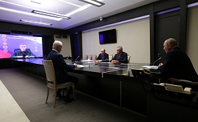 Глава государства провёл совещание с руководителями силовых ведомств в связи с обстановкой в Курской области