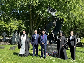 Herdenkingsplechtigheid op begraafplaats Sainte-Walburge in Luik