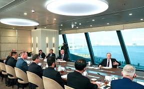Владимир Путин провёл встречу с руководителями ведущих мировых информационных агентств